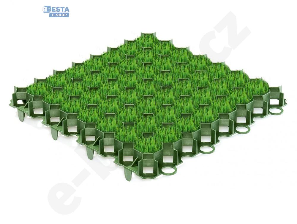 GUTTA - Zatravňovací tvarovka Guttagarden - 50x50x6,2cm - zelená