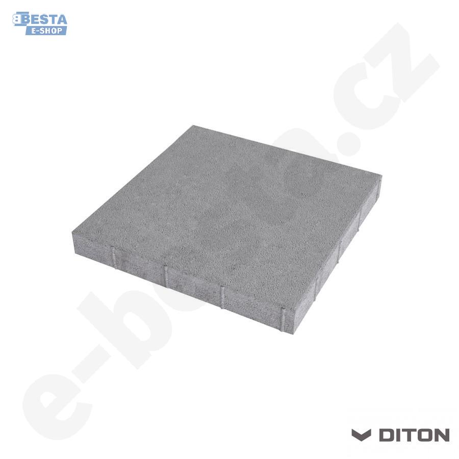 DITON  - Dlažba plošná hladká STANDARD 40x40x5cm - přírodní (C)