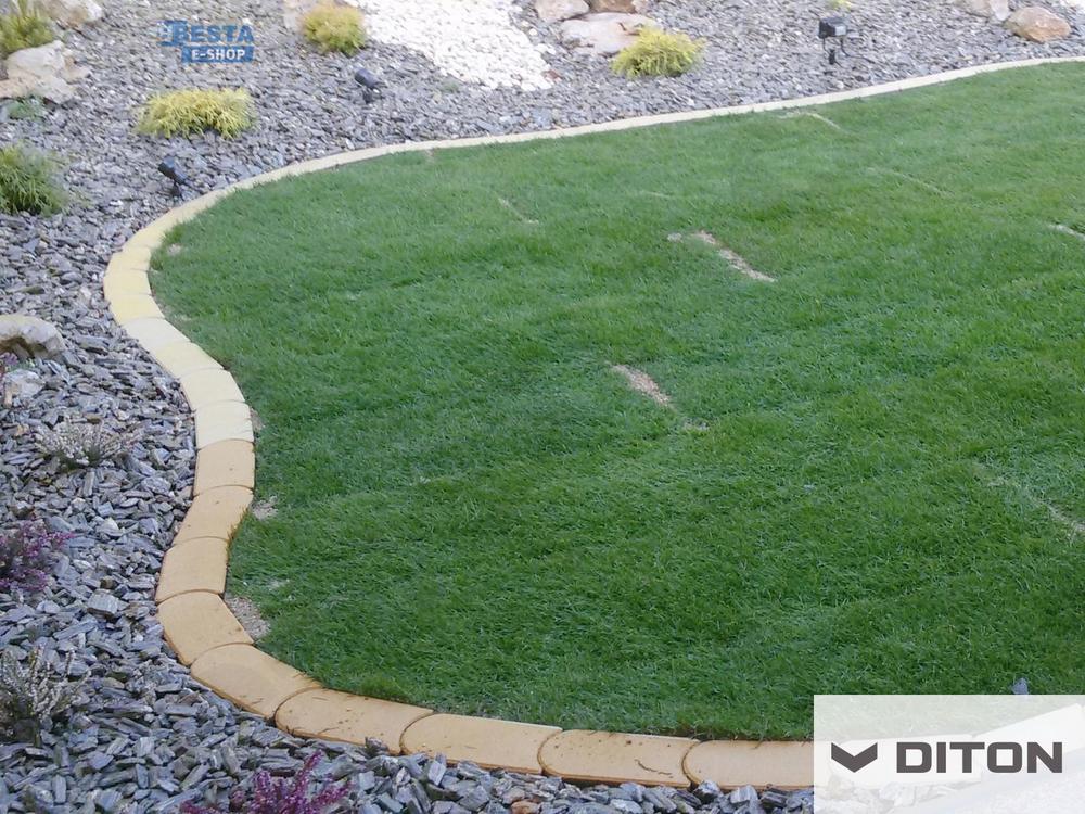 DITON - Přídlažba trávníkový lem 22x12x4cm - přírodní (C)
