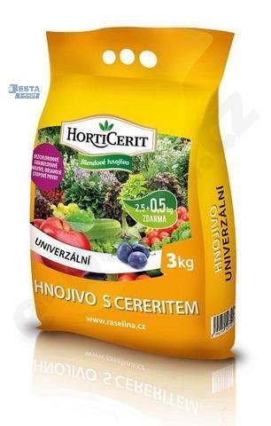 HORTICERIT - Hnojivo univerzální - 3 kg