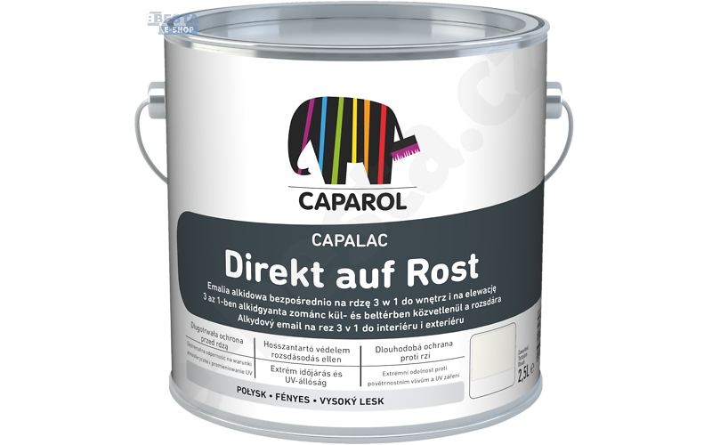 Caparol - Capalac Direkt auf Rost 0,75 L - lesk RAL7040 šedá