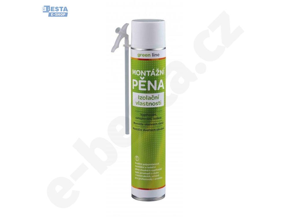 Pěna montážní trubičková 750ml - Green Line - Den Braven
