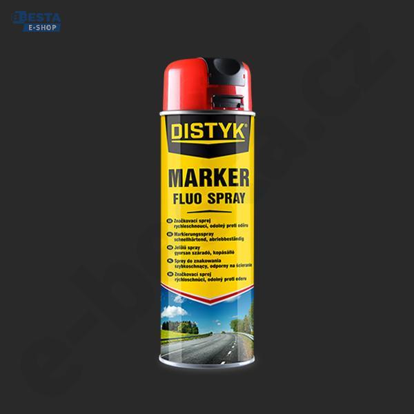 DISTYK - Značkovací sprej - 500 ml - žlutý - Den Braven
